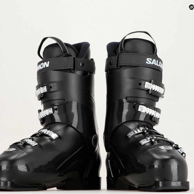 Buty narciarskie męskie Salomon Select Wide Cruise 70 black/beluga/acid green 9
