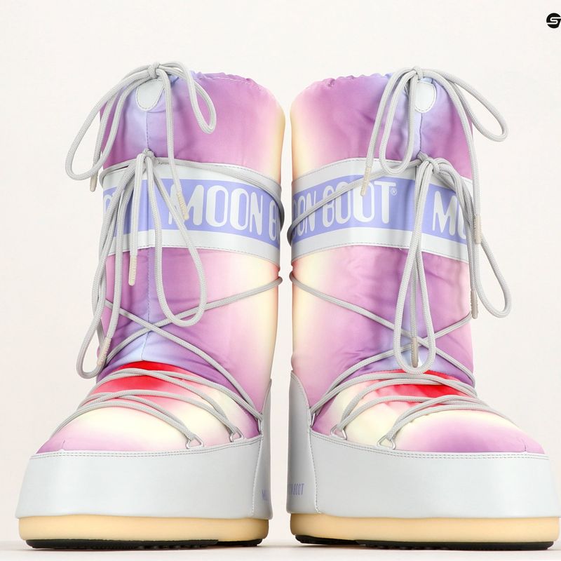 Śniegowce damskie Moon Boot Icon Tie Dye glacier grey 13