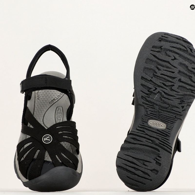 Sandały damskie KEEN Rose black/neutral gray 15