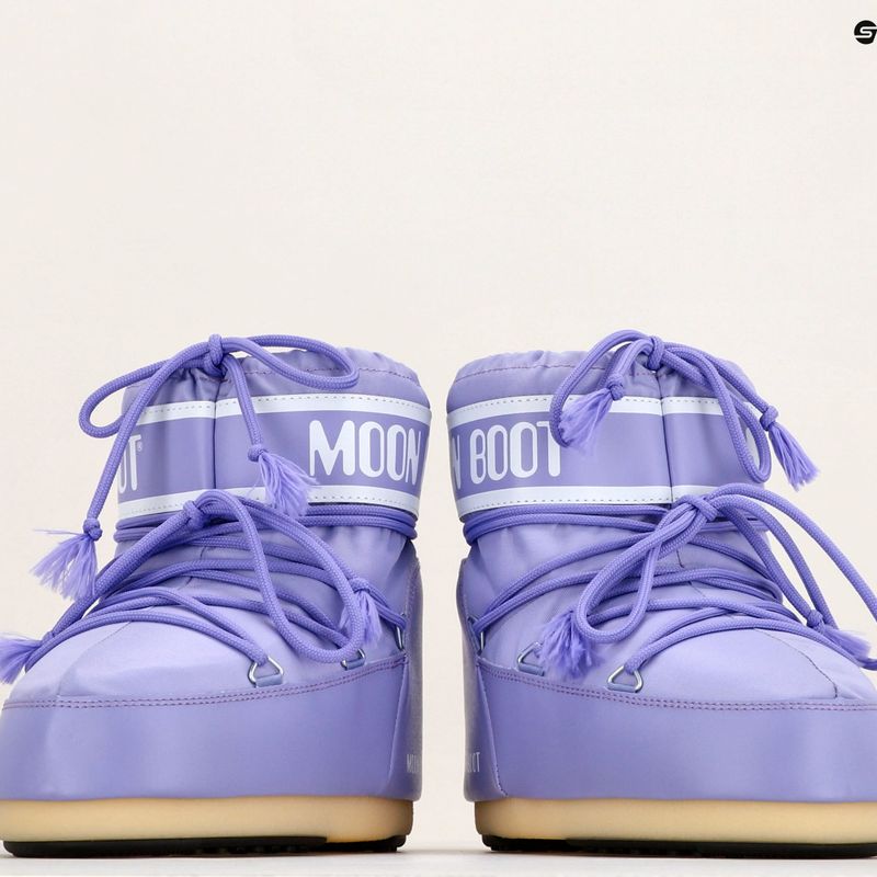 Śniegowce damskie Moon Boot Icon Low Nylon 2023 lilac 10