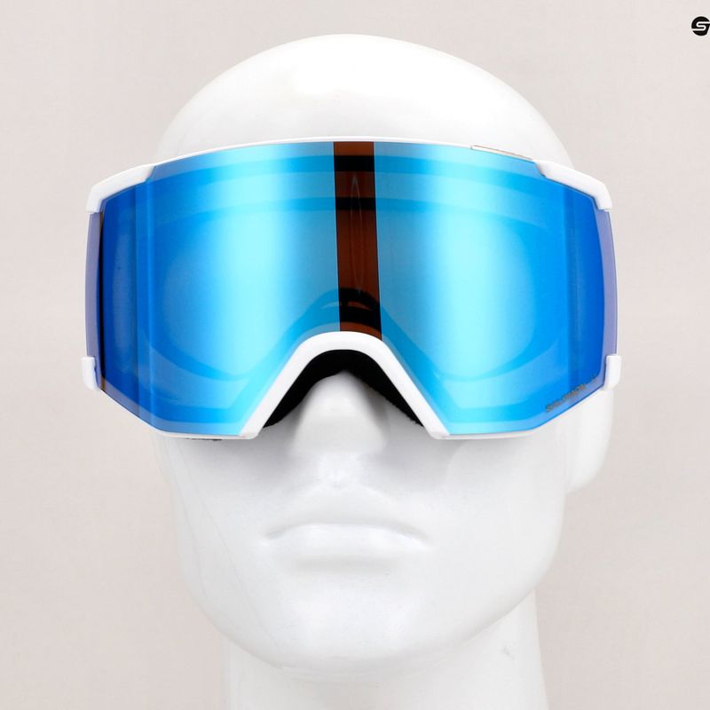 Gogle narciarskie Salomon S/View white/mid blue 3