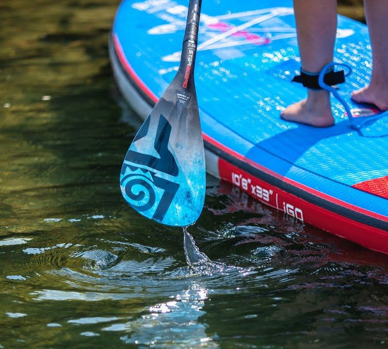 Wiosło SUP 3-częściowe Starboard Enduro Tiki Tech Wave 26 mm Carbon S40 6