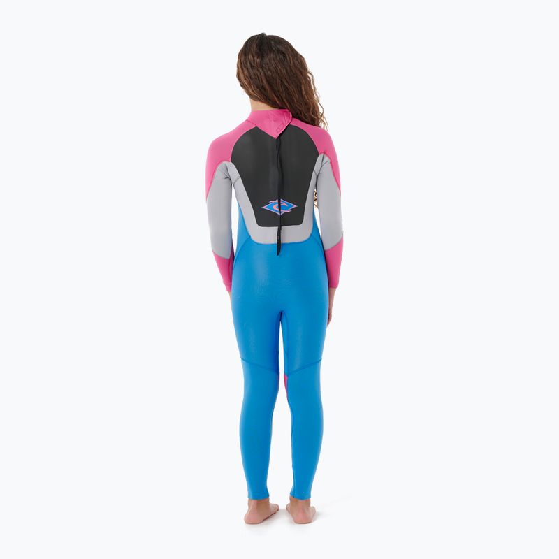 Pianka do pływania dziecięca Rip Curl Omega 3/2mm Back Zip pink 2