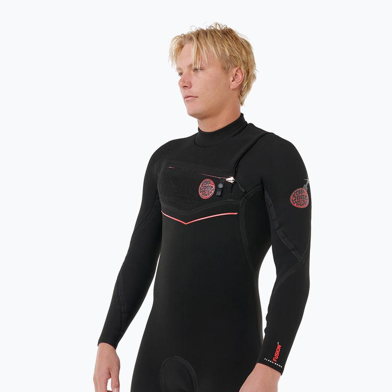 Pianka do pływania męska Rip Curl F-Bomb Fusion 3/2 mm Chest Zip black 3