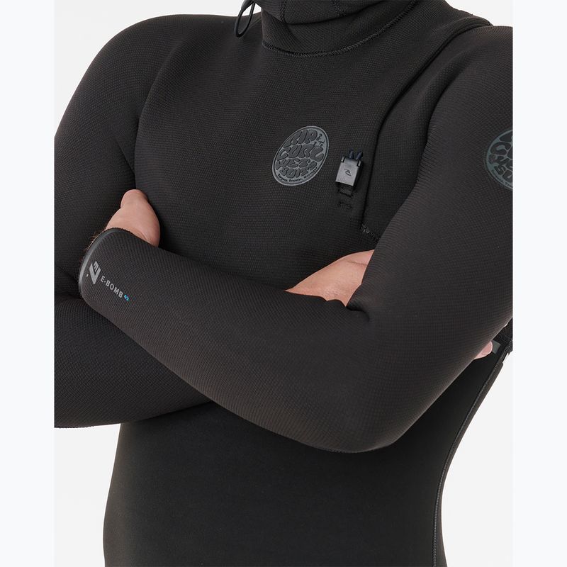 Pianka do pływania męska Rip Curl E-Bomb Zf Hood 5/4 mm black 6