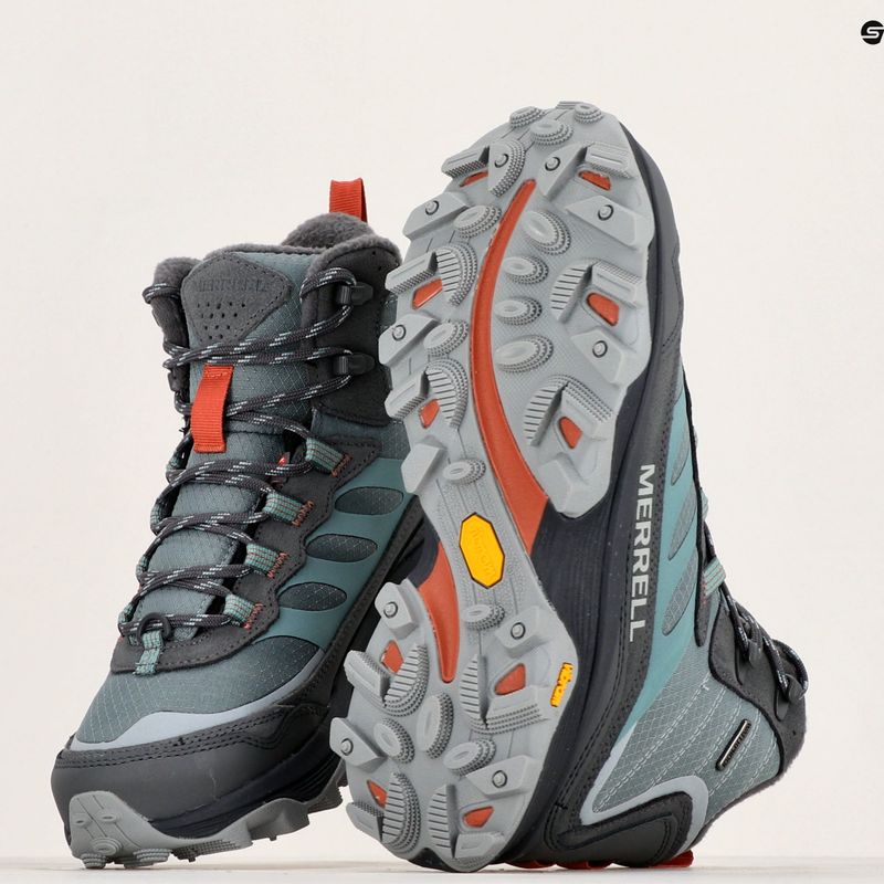 Buty turystyczne damskie Merrell Moab Speed Thermo Mid WP monument 8