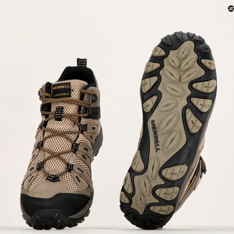 Buty turystyczne męskie Merrell Alverstone 2 Mid GTX pecan 8