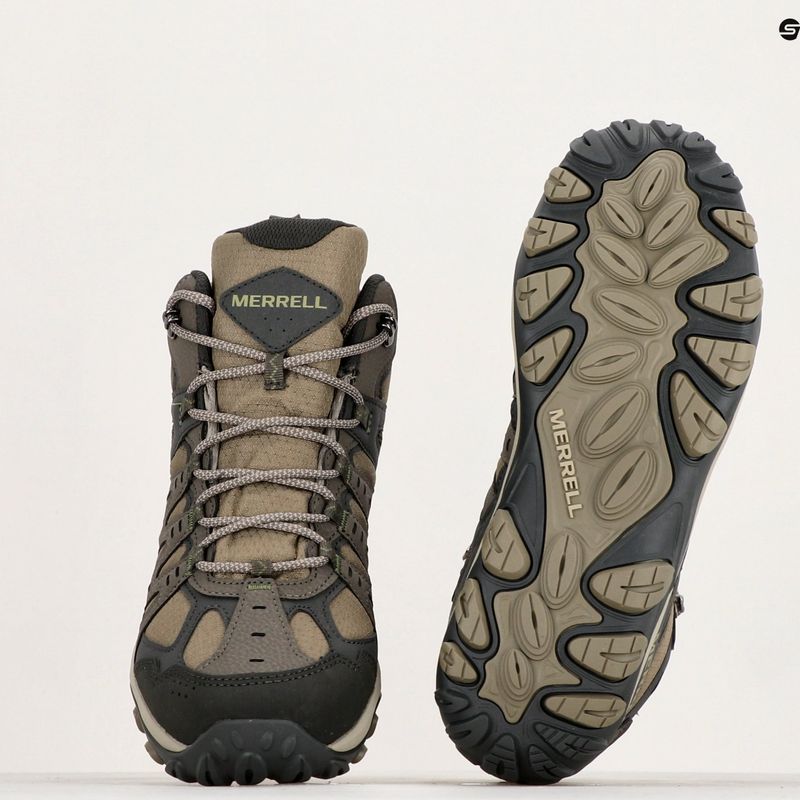 Buty turystyczne męskie Merrell Accentor 3 Sport Mid GTX boulder 9