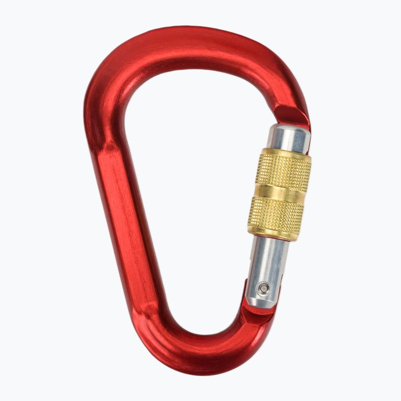 Karabinek STUBAI HMS Pro Easylock czerwony