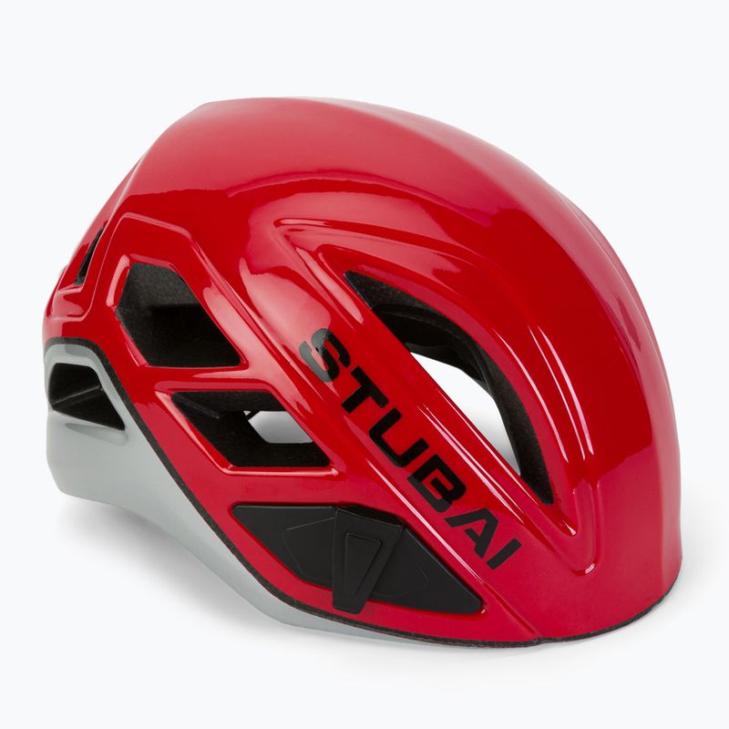 Kask wspinaczkowy STUBAI Nimbus Plus czerwony/biały