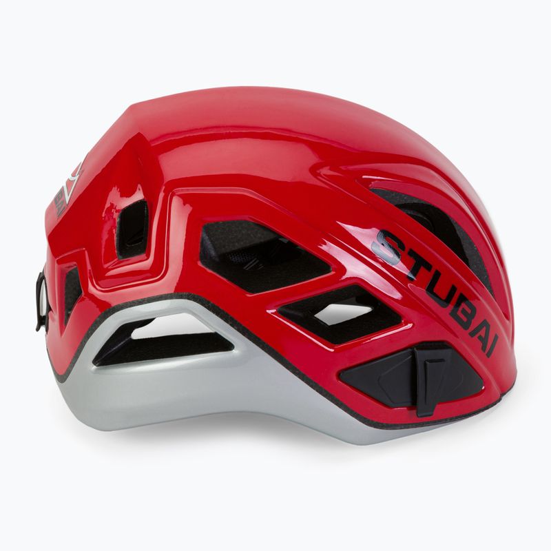 Kask wspinaczkowy STUBAI Nimbus Plus czerwony/biały 3