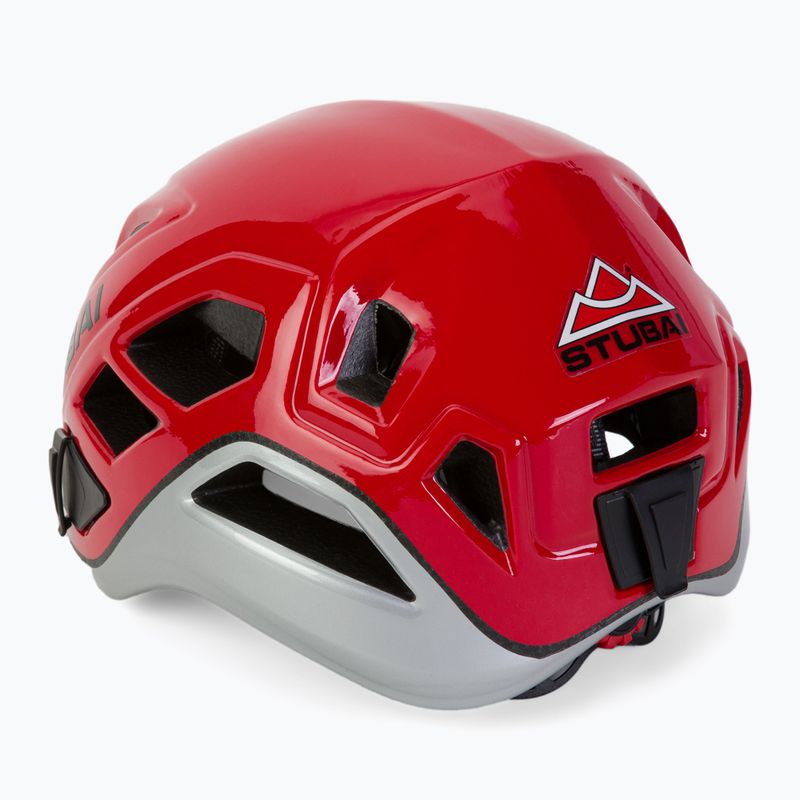 Kask wspinaczkowy STUBAI Nimbus Plus czerwony/biały 4