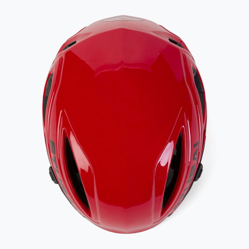 Kask wspinaczkowy STUBAI Nimbus Plus czerwony/biały 6