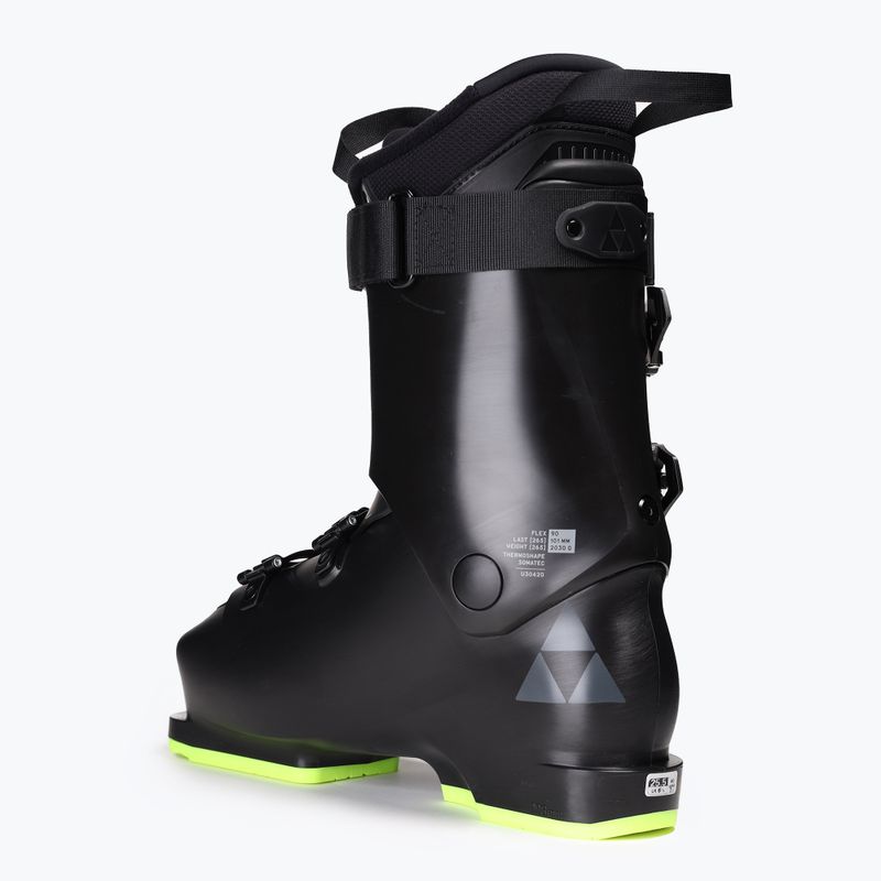 Buty narciarskie męskie Fischer RC ONE X 90 black/black/black/yellow 2