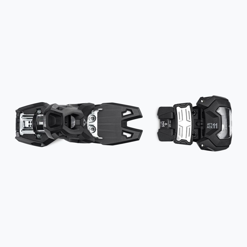 Wiązania narciarskie Fischer Attack 11 MN W/O Brake [A] solid black/black 3