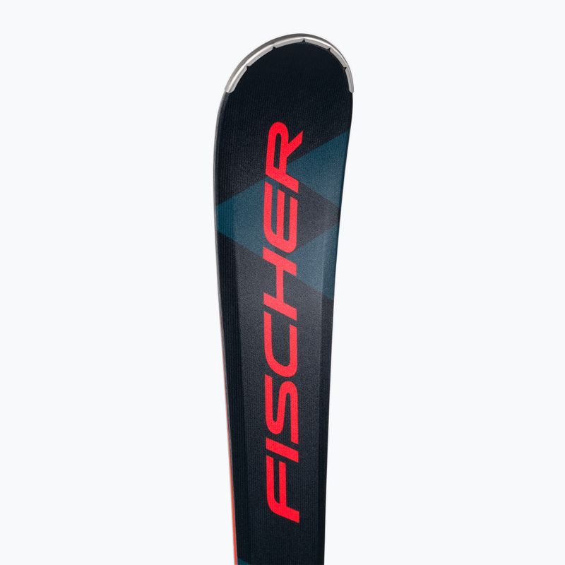 Narty zjazdowe Fischer RC One F18 Allride + wiązania RS 11 PR black/red 8