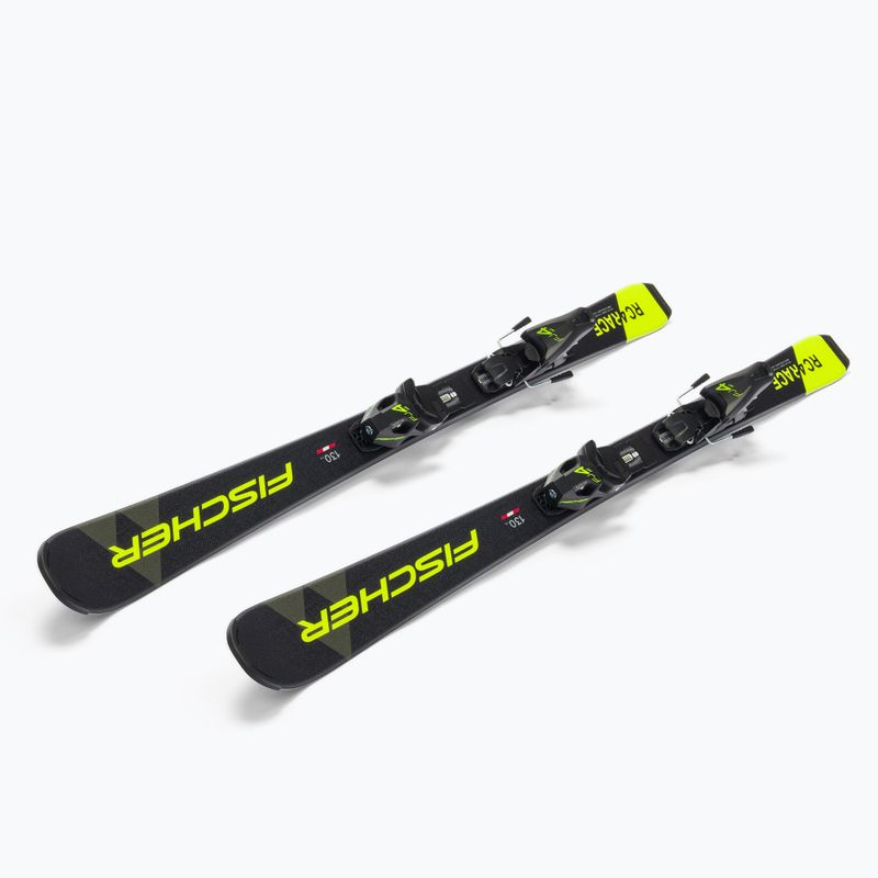 Narty zjazdowe dziecięce Fischer RC4 Race Jr SLR + wiązania FJ4 AC SLR  4