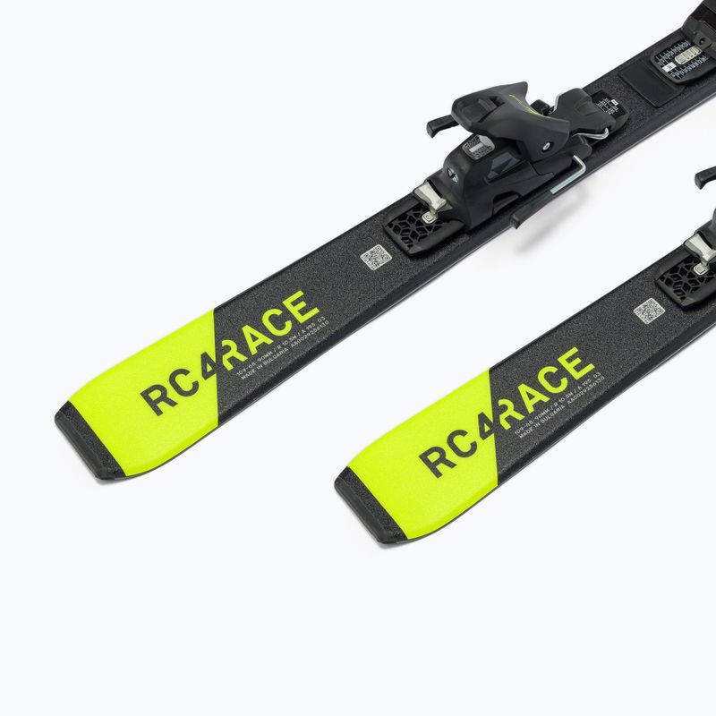 Narty zjazdowe dziecięce Fischer RC4 Race Jr SLR + wiązania FJ4 AC SLR  9