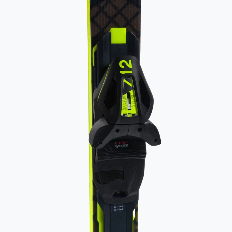 Narty zjazdowe Fischer RC4 WC RC MT + wiązania RC4 Z12 PR black/yellow 7