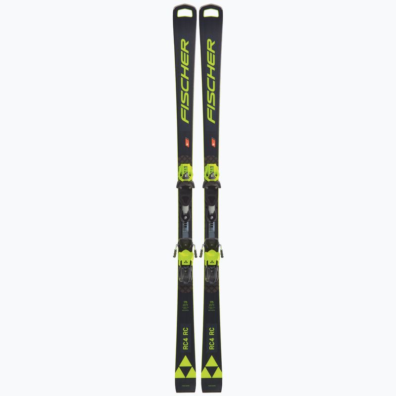 Narty zjazdowe Fischer RC4 WC RC Pro M/O + wiązania RC4 Z13 FF black/yellow 10