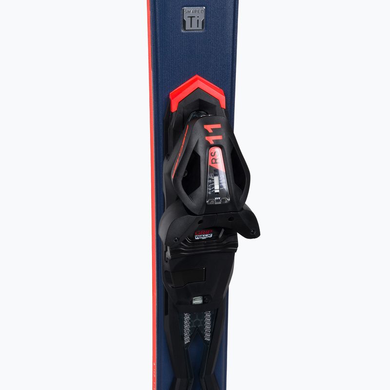 Narty zjazdowe Fischer RC One 73 Allride + wiązania RS 11 PR navy/red 6