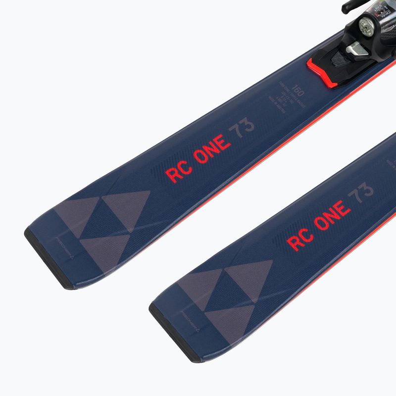 Narty zjazdowe Fischer RC One 73 Allride + wiązania RS 11 PR navy/red 9