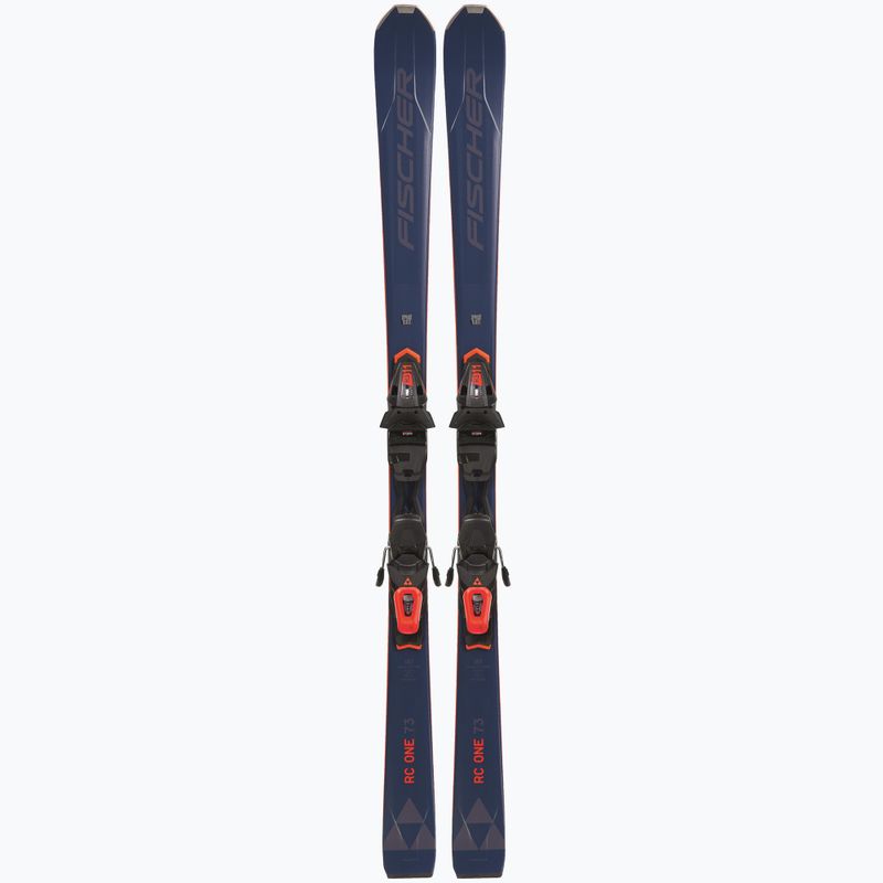 Narty zjazdowe Fischer RC One 73 Allride + wiązania RS 11 PR navy/red 10