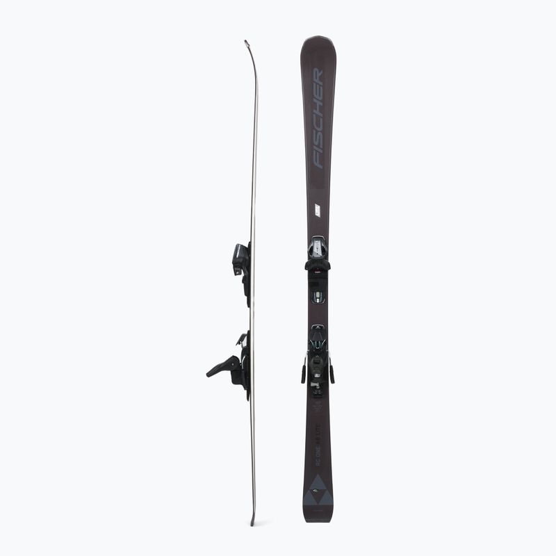 Narty zjazdowe damskie Fischer RC One Lite 68 SLR + wiązania RS9 SLR black 2
