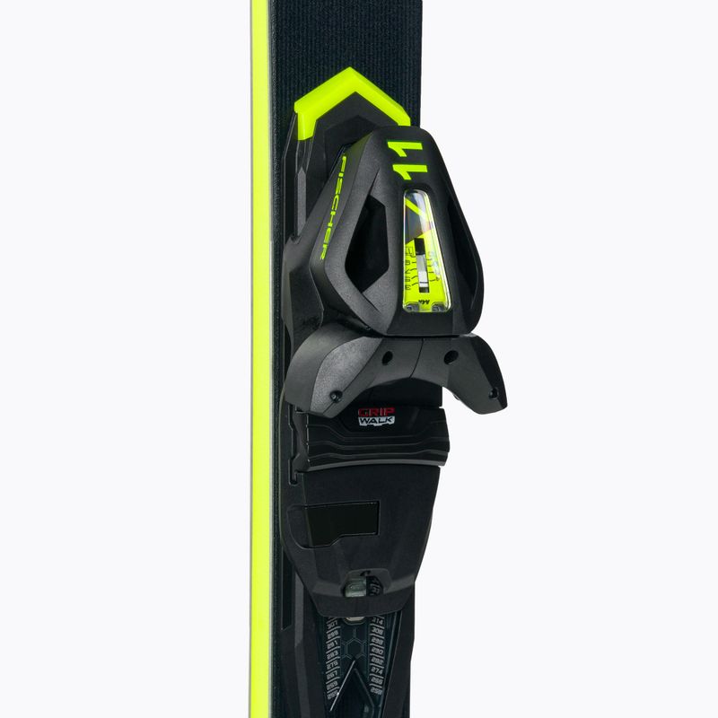 Narty zjazdowe Fischer RC4 RCS Black Allride + wiązania RC4 Z11 PR black/yellow 5