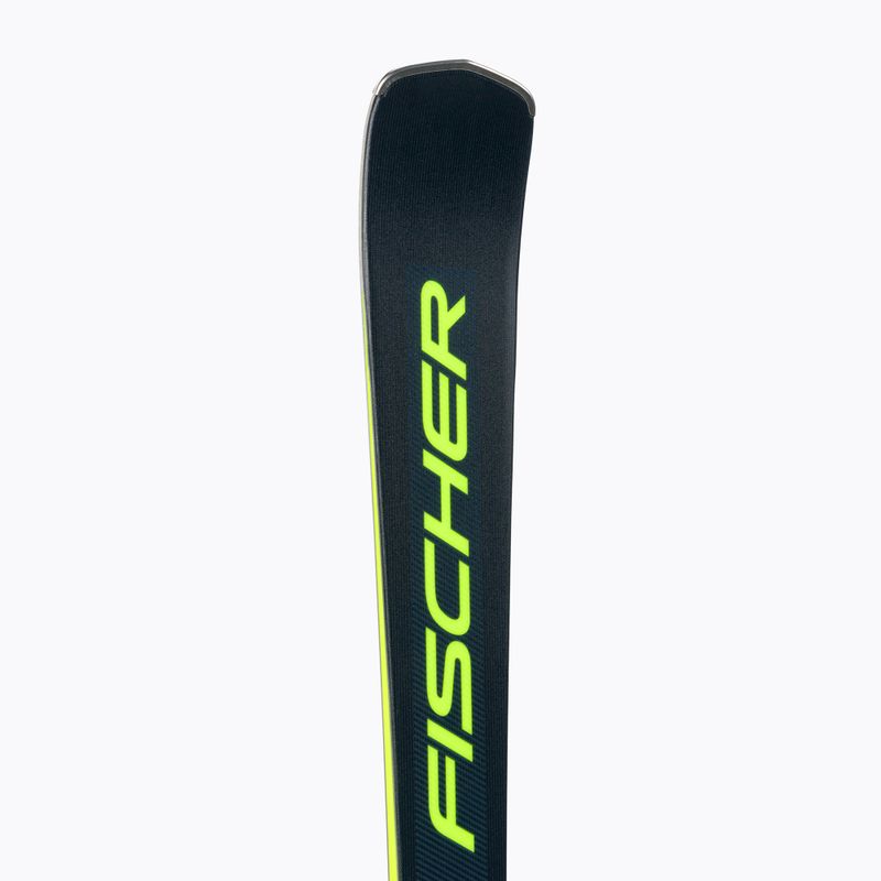 Narty zjazdowe Fischer RC4 RCS Black Allride + wiązania RC4 Z11 PR black/yellow 7