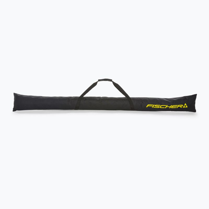 Pokrowiec na narty biegowe Fischer Skicase Eco XC 1 Pair black/yellow 2