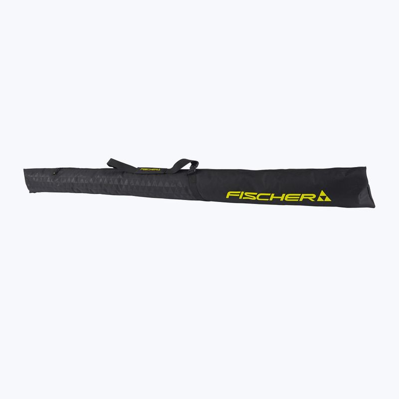 Pokrowiec na narty biegowe Fischer Skicase Eco XC 1 Pair black/yellow 6