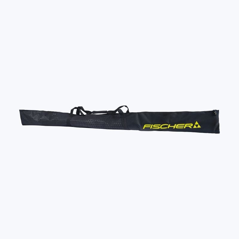 Pokrowiec na narty biegowe Fischer Skicase Eco Xc 3 Pair black/yellow