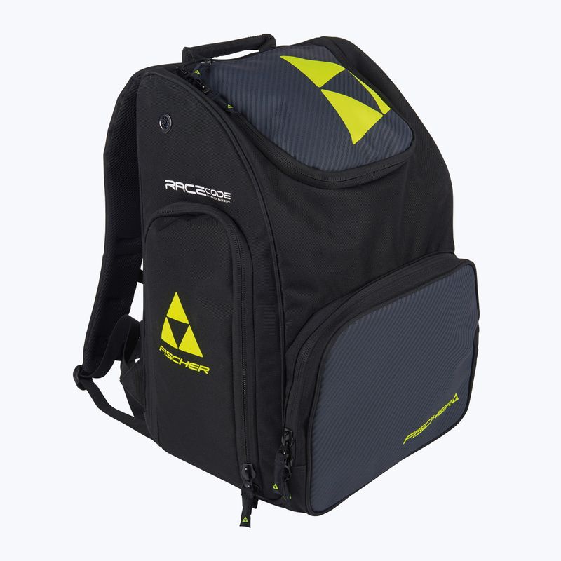 Plecak narciarski Fischer Backpack Race 55 l black/grey/yellow 14