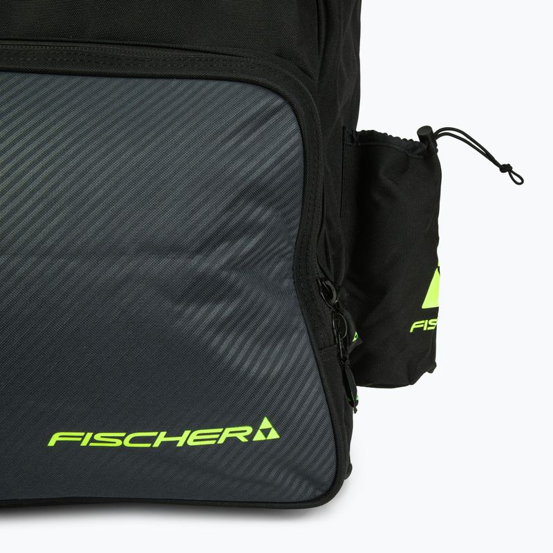 Plecak narciarski Fischer Backpack Race 70 l black/grey/yellow 5