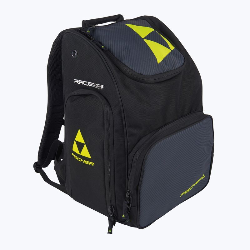 Plecak narciarski Fischer Backpack Race 70 l black/grey/yellow 9