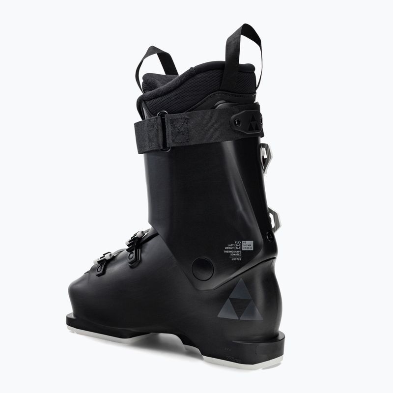 Buty narciarskie damskie Fischer RC ONE X 85 black/black/ black/fuschia 2
