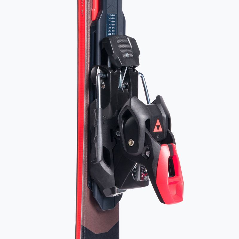 Narty zjazdowe Fischer The Curv DTX M-Track + wiązania RSX Z12 PR black/red 7