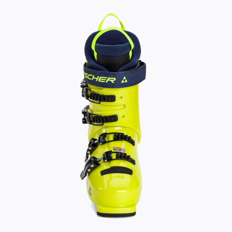 Buty narciarskie dziecięce Fischer RC4 65 JR yellow/yellow 3