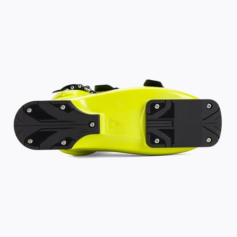 Buty narciarskie dziecięce Fischer RC4 65 JR yellow/yellow 4