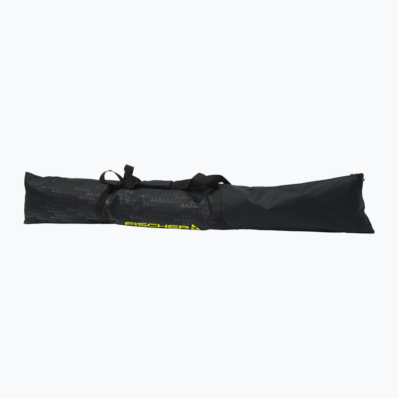 Pokrowiec na narty Fischer Skicase Eco Alpine 1 Pair - 190 black/yellow