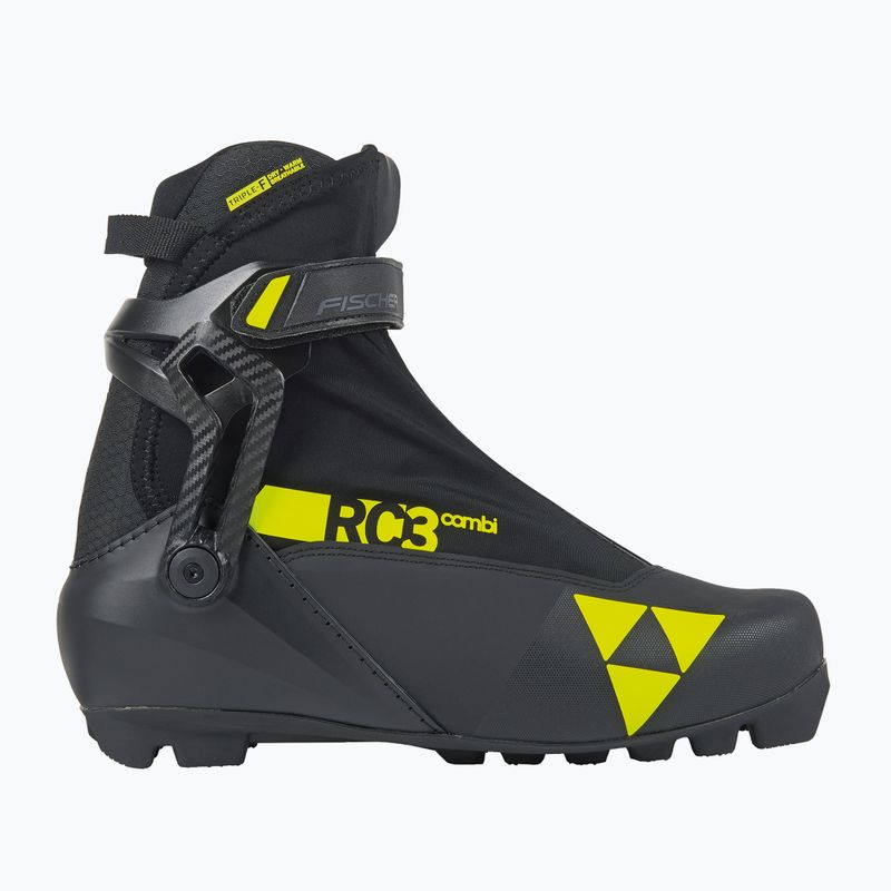 Buty do nart biegowych Fischer RC3 Combi black/yellow 2