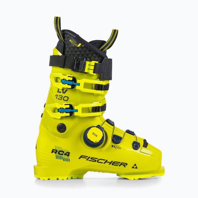 Buty narciarskie męskie Fischer RC4 130 LV VAC BOA yellow 2