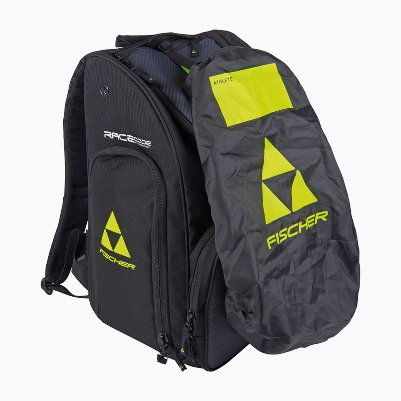 Plecak narciarski Fischer Backpack Race 40 l black/yellow 3
