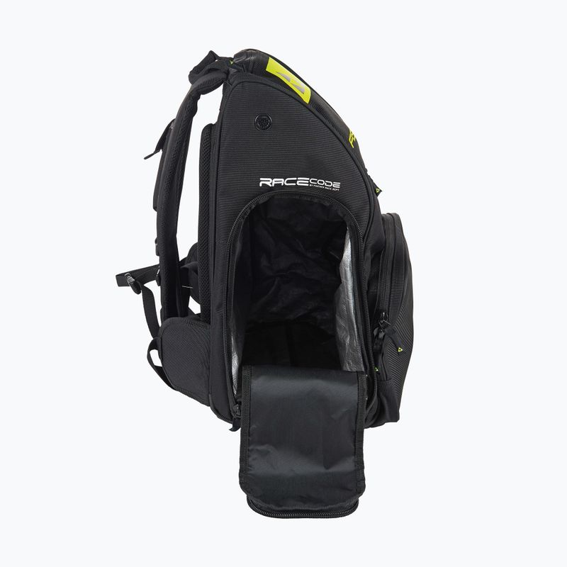 Plecak narciarski Fischer Backpack Race 55 l black/yellow 4