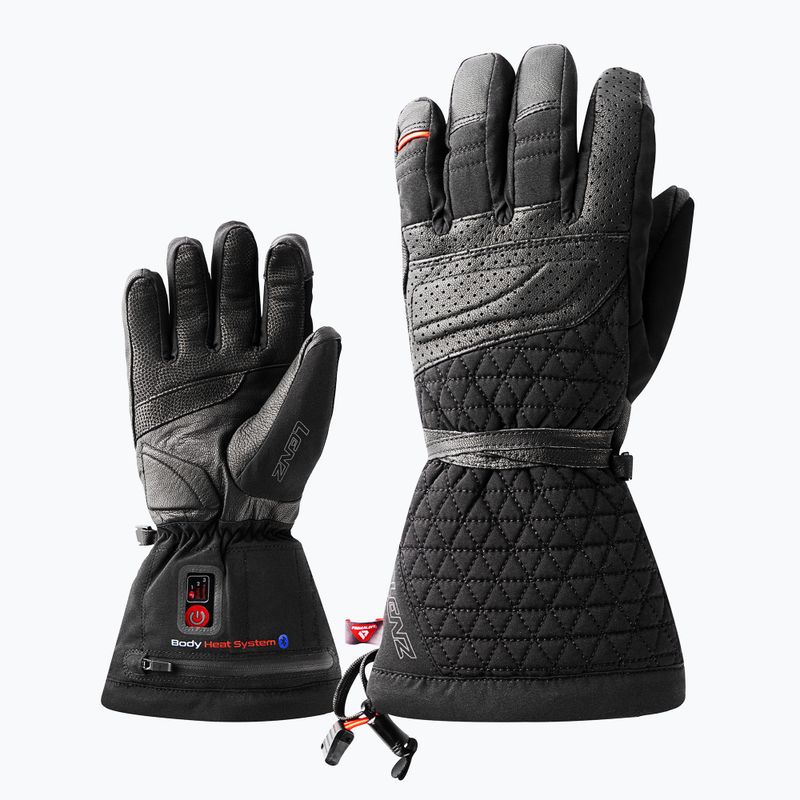 Rękawice narciarskie damskie Lenz Heat Glove 6.0 Finger Cap black 8