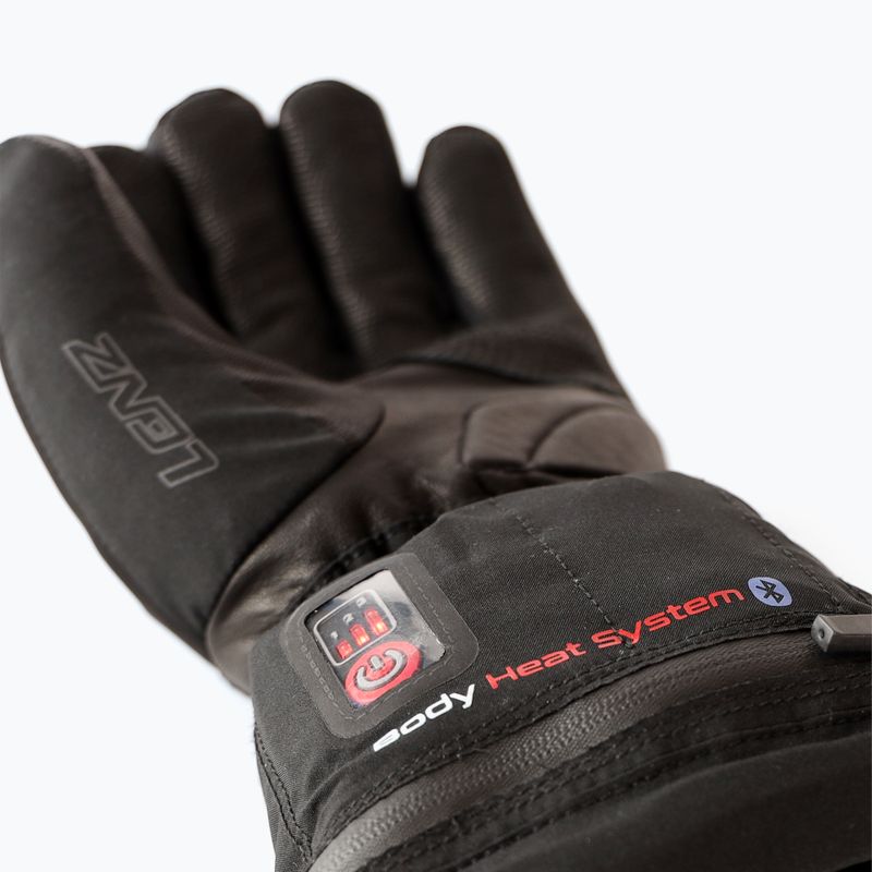 Rękawice narciarskie damskie Lenz Heat Glove 6.0 Finger Cap black 9