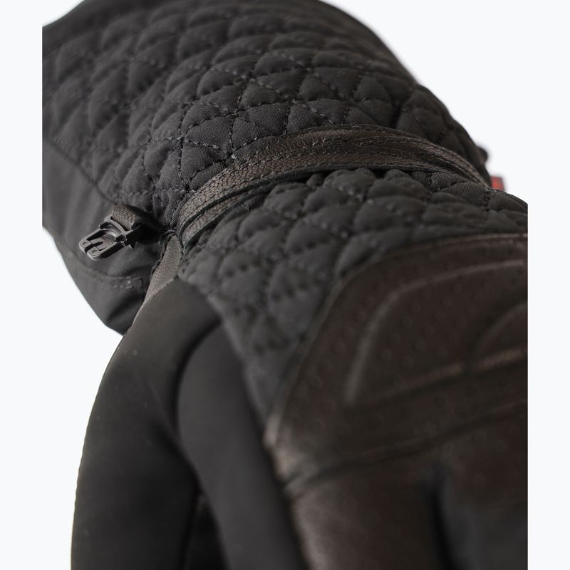 Rękawice narciarskie damskie Lenz Heat Glove 6.0 Finger Cap black 11