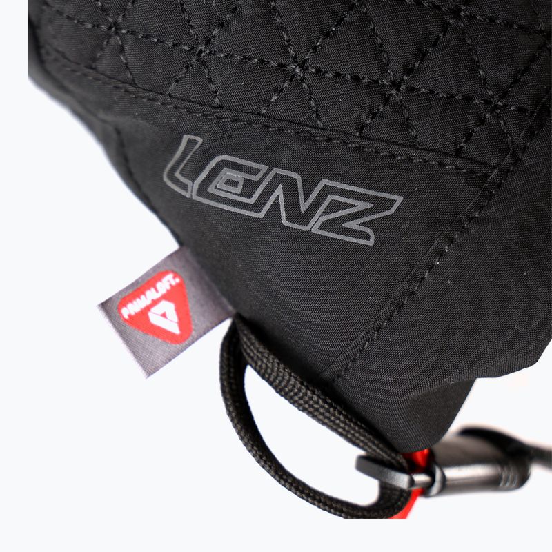 Rękawice narciarskie damskie Lenz Heat Glove 6.0 Finger Cap black 12