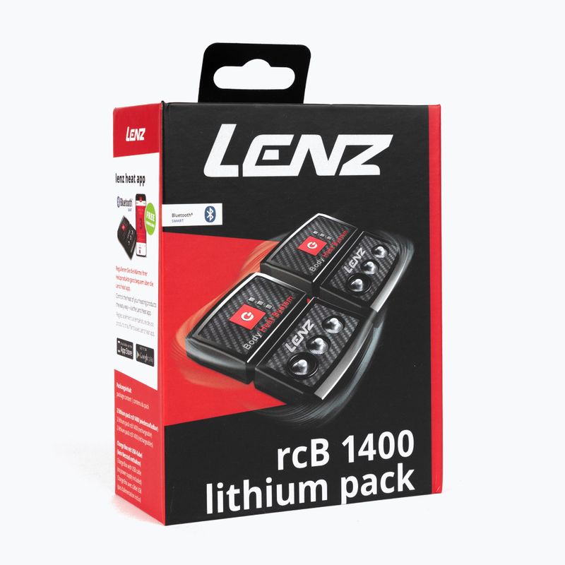Baterie do skarpet i rękawic Lenz Lithium Pack Rcb 1400 (USB) 2 szt. black 11